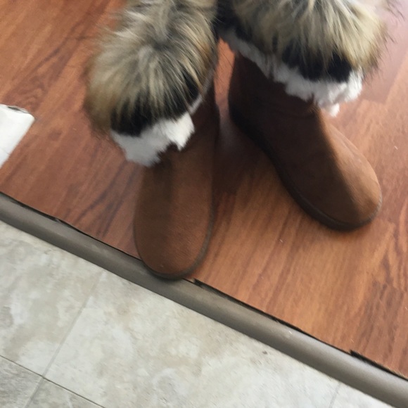 Brown suede for caller boots ankle boots for the winter new never worn size 9 - Picture 5 of 5